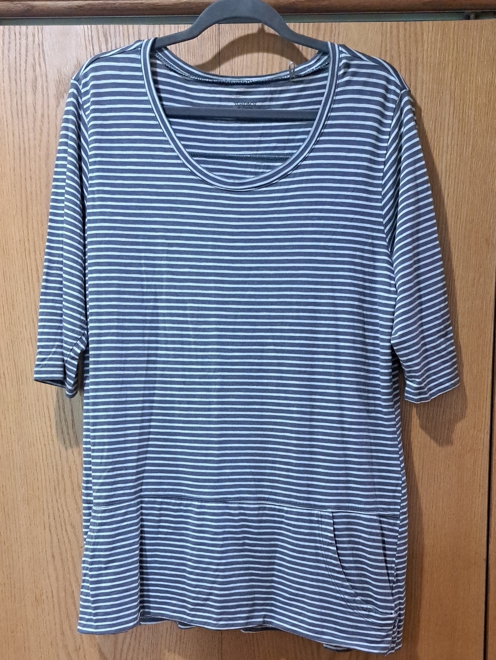 Toad&Co Striped Ursa Tunic With Kangaroo Pockets